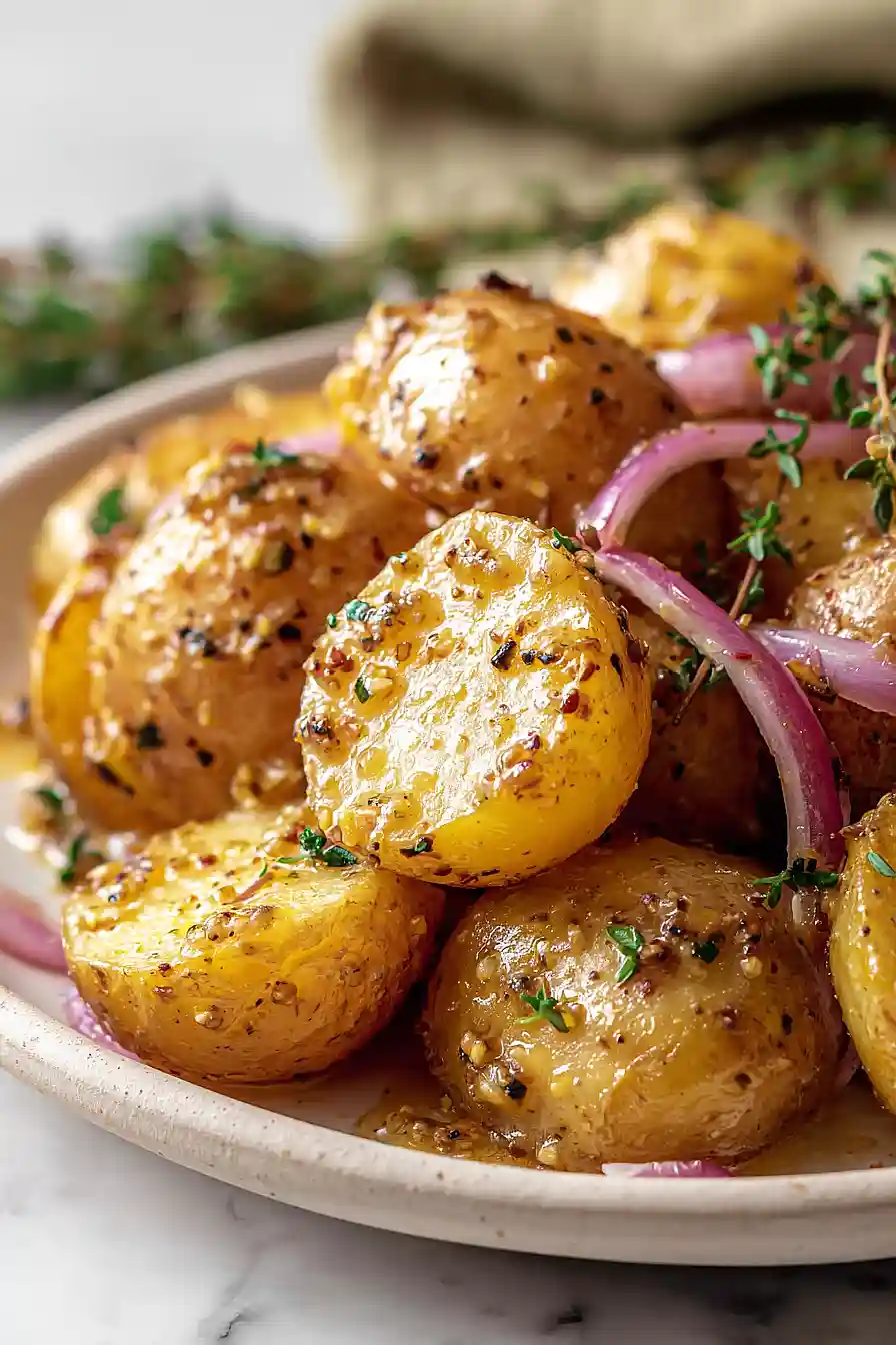 honey mustard potato salad