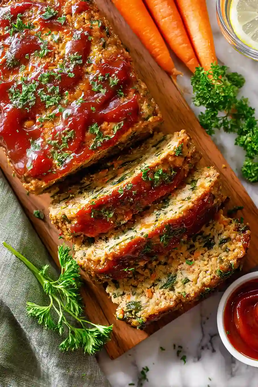 chicken meatloaf with spinach