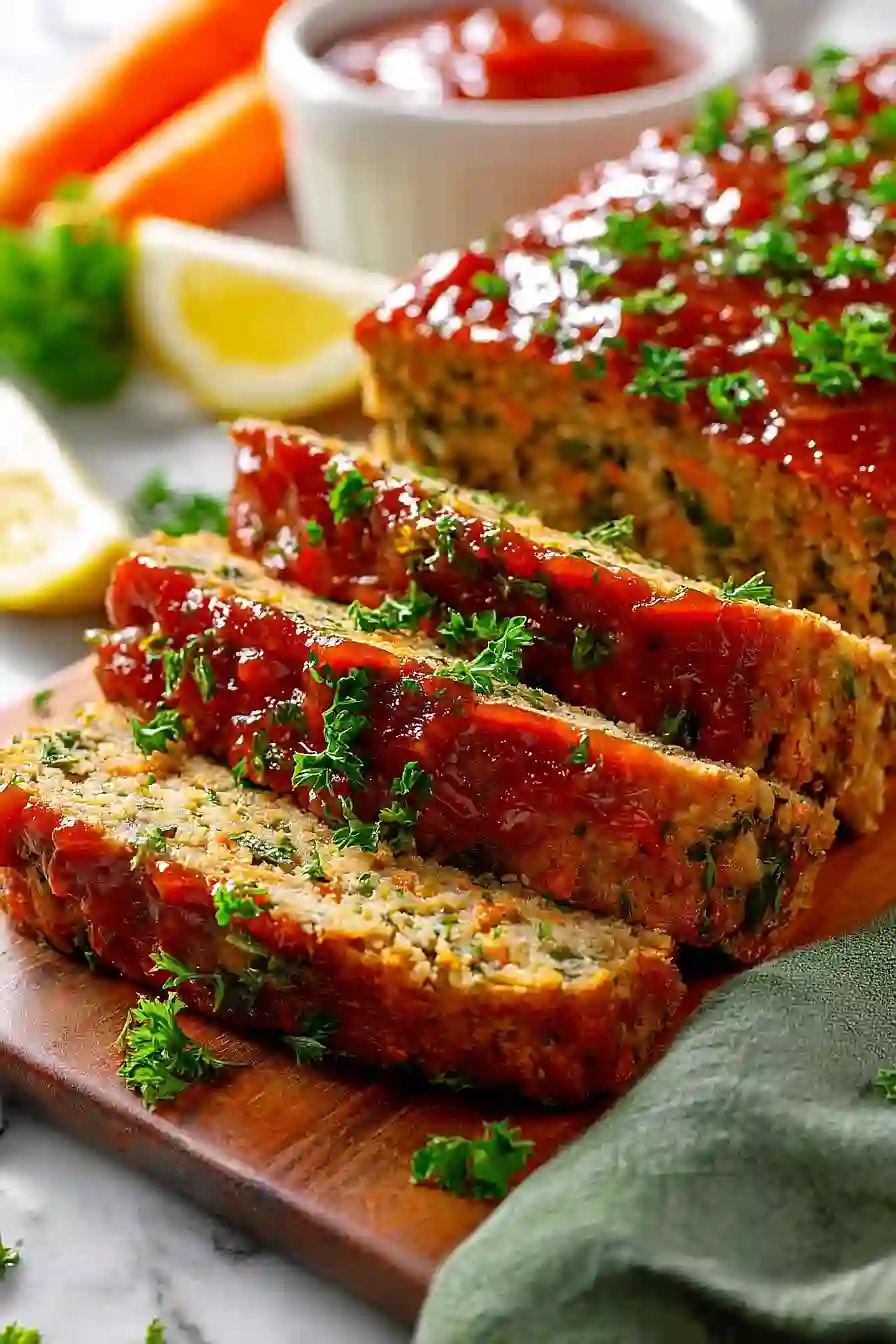chicken meatloaf with spinach