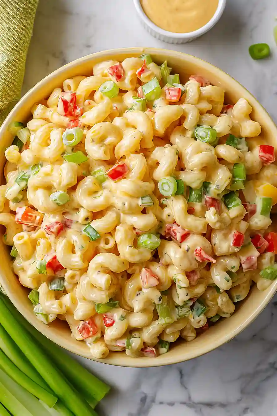 honey mustard pasta salad