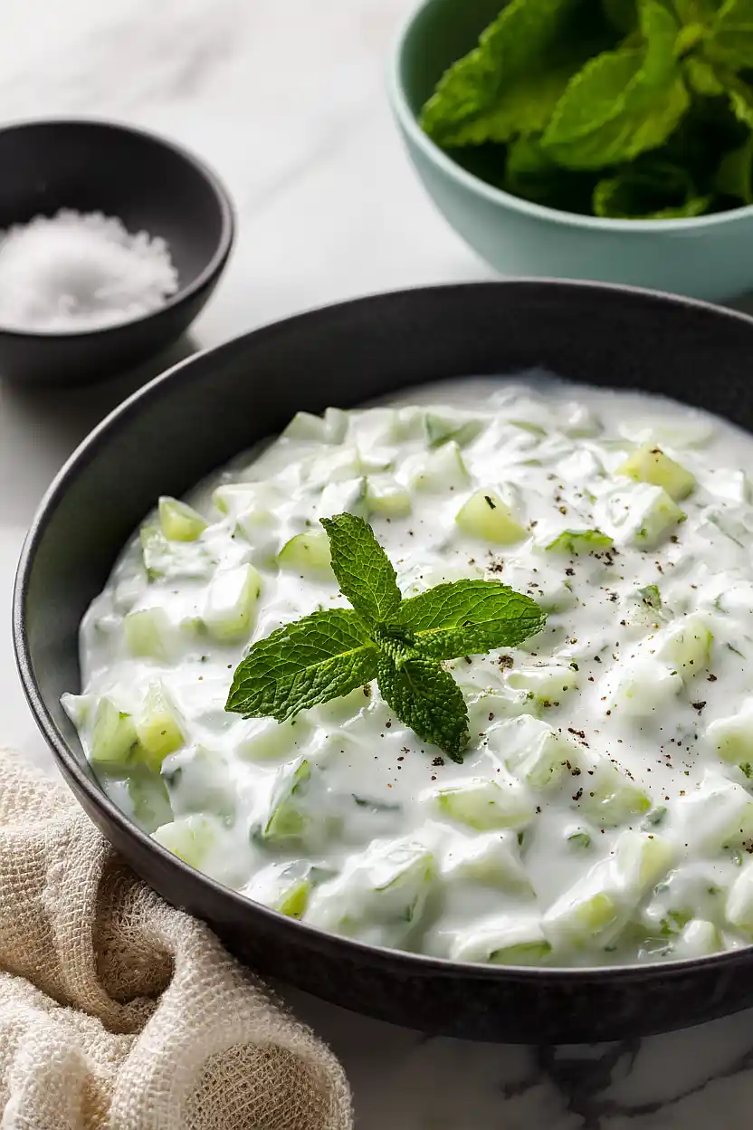 lebanese cucumber salad