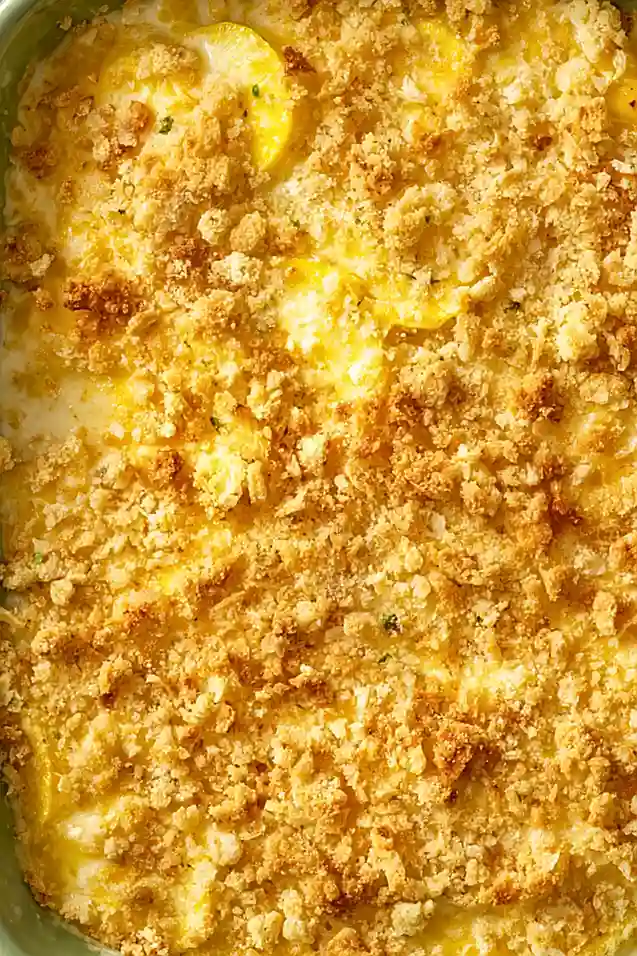yellow squash with cream cheese