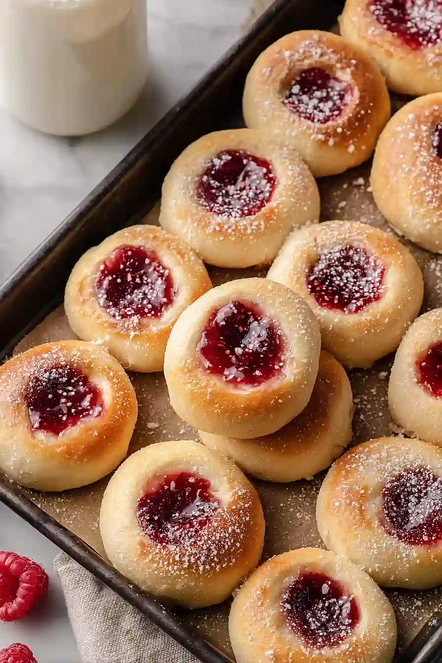 raspberry kolaches
