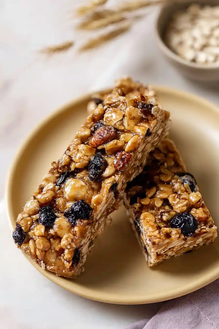 blueberry granola bars