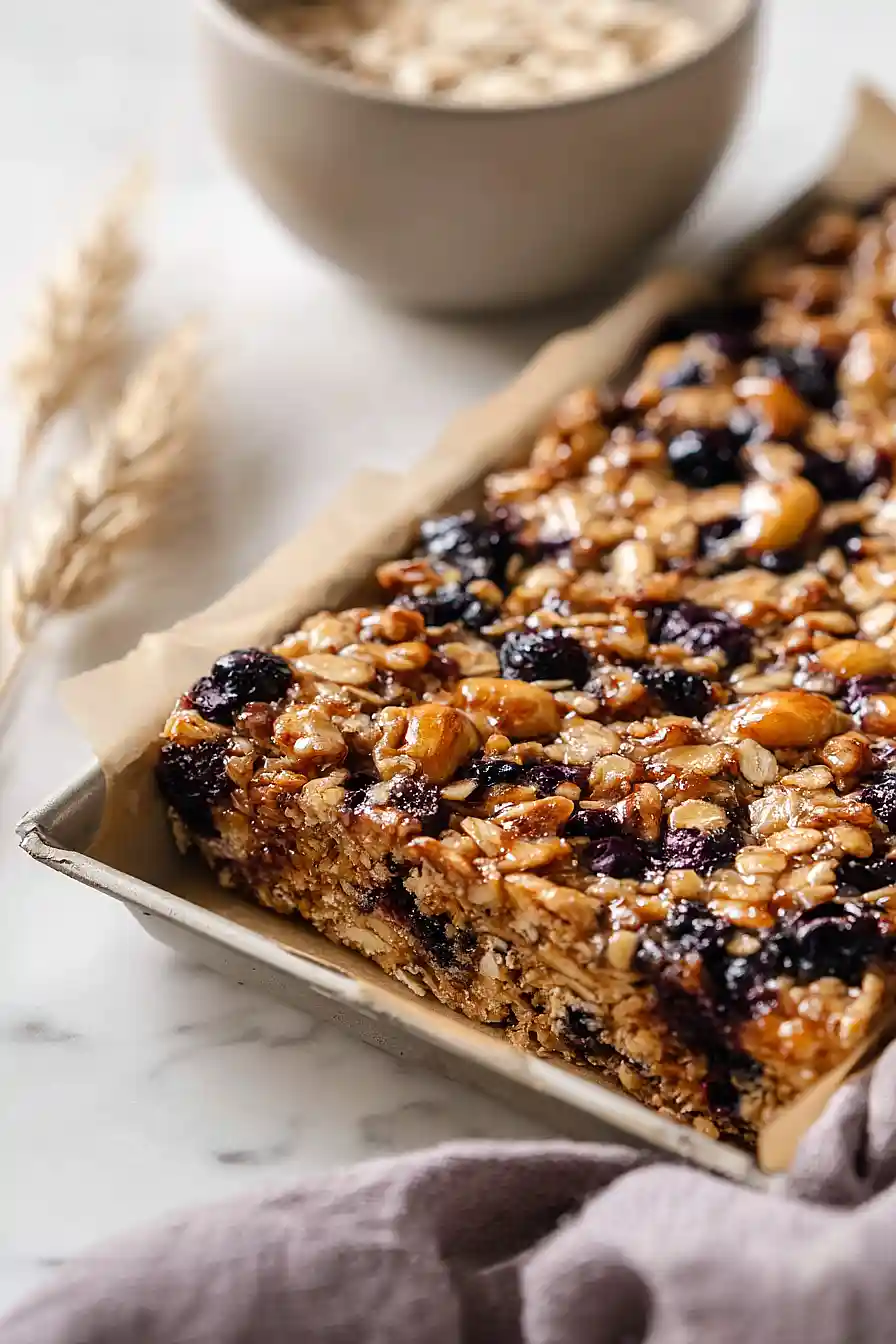 blueberry granola bars