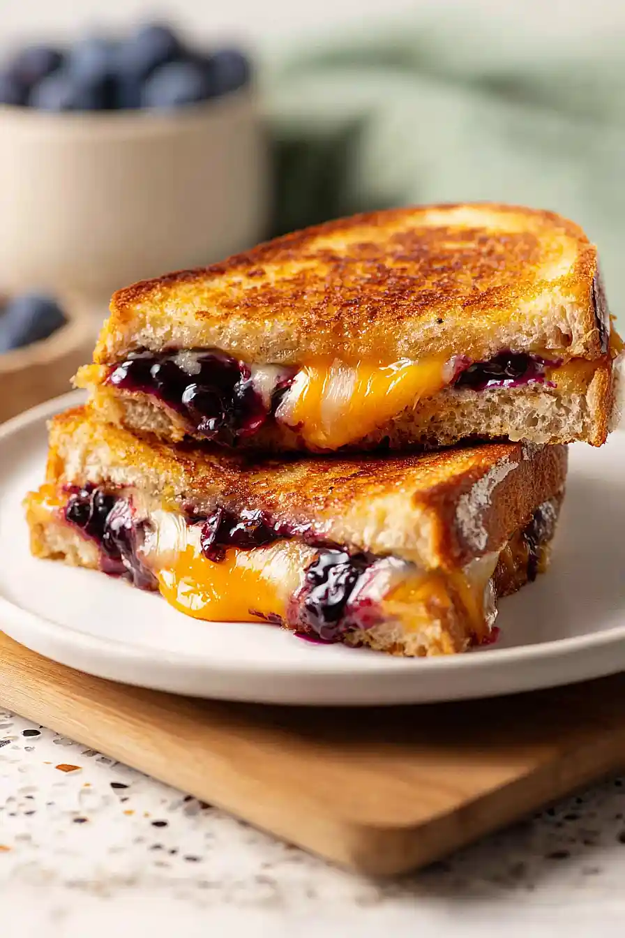 blueberry grilled cheese